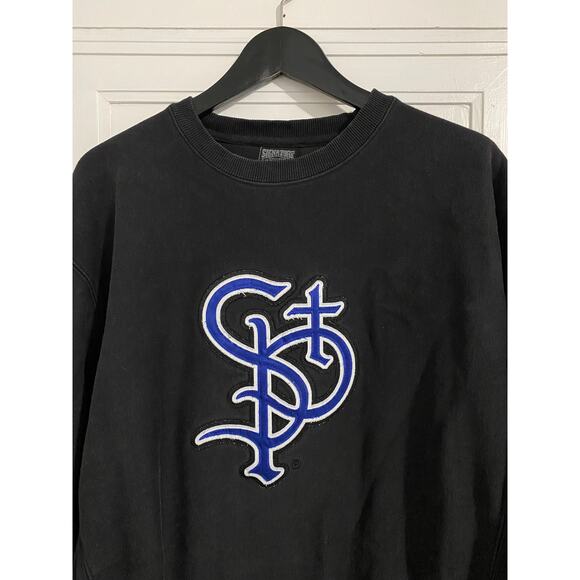 St. Paul Saints Stitched Baseball Crewneck Sweatshirt - Picture 2 of 5